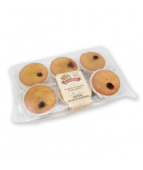 Muffins ai frutti di bosco - 320g
